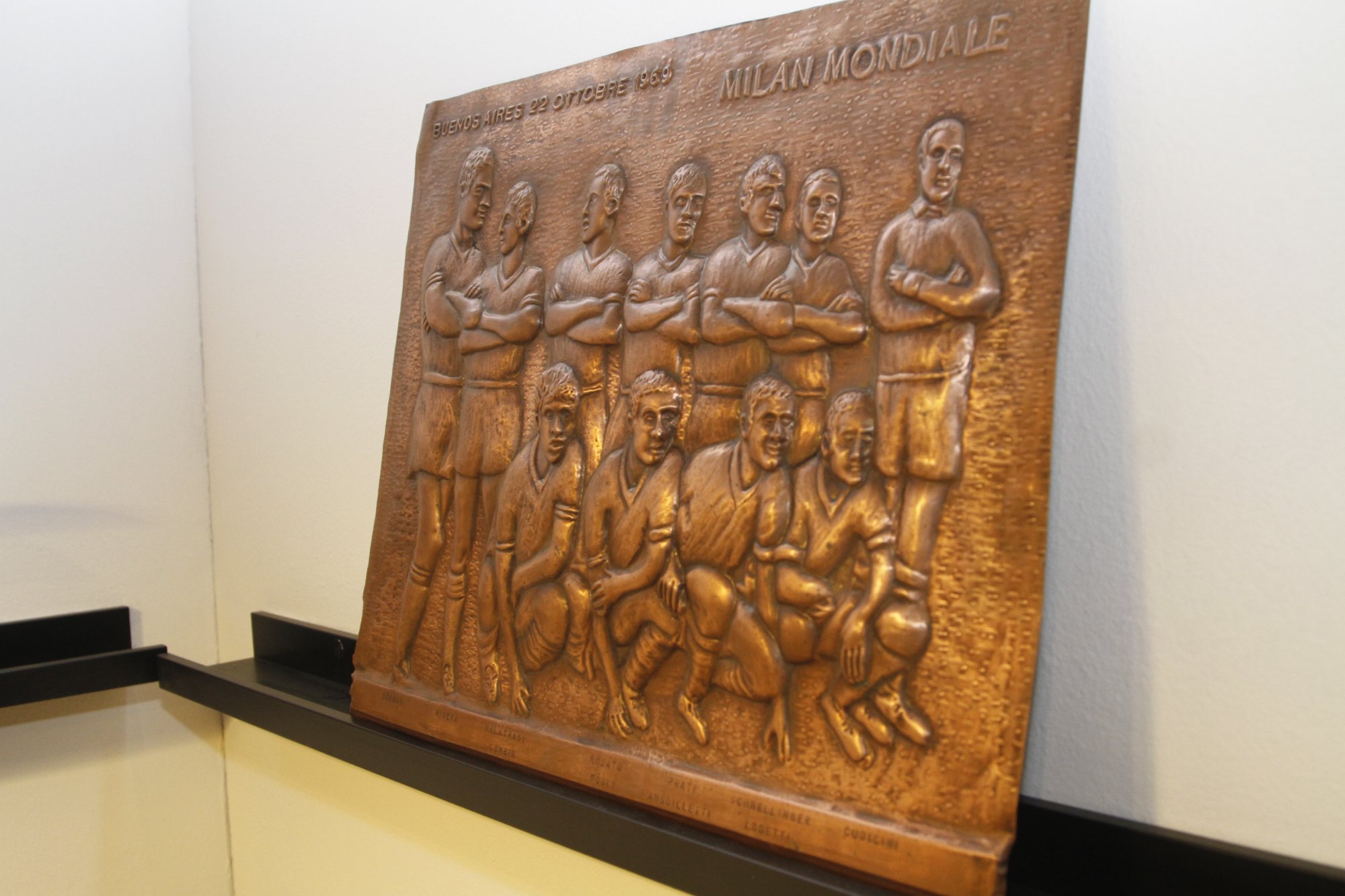 Bassorilievo Milan Mondiale 1969