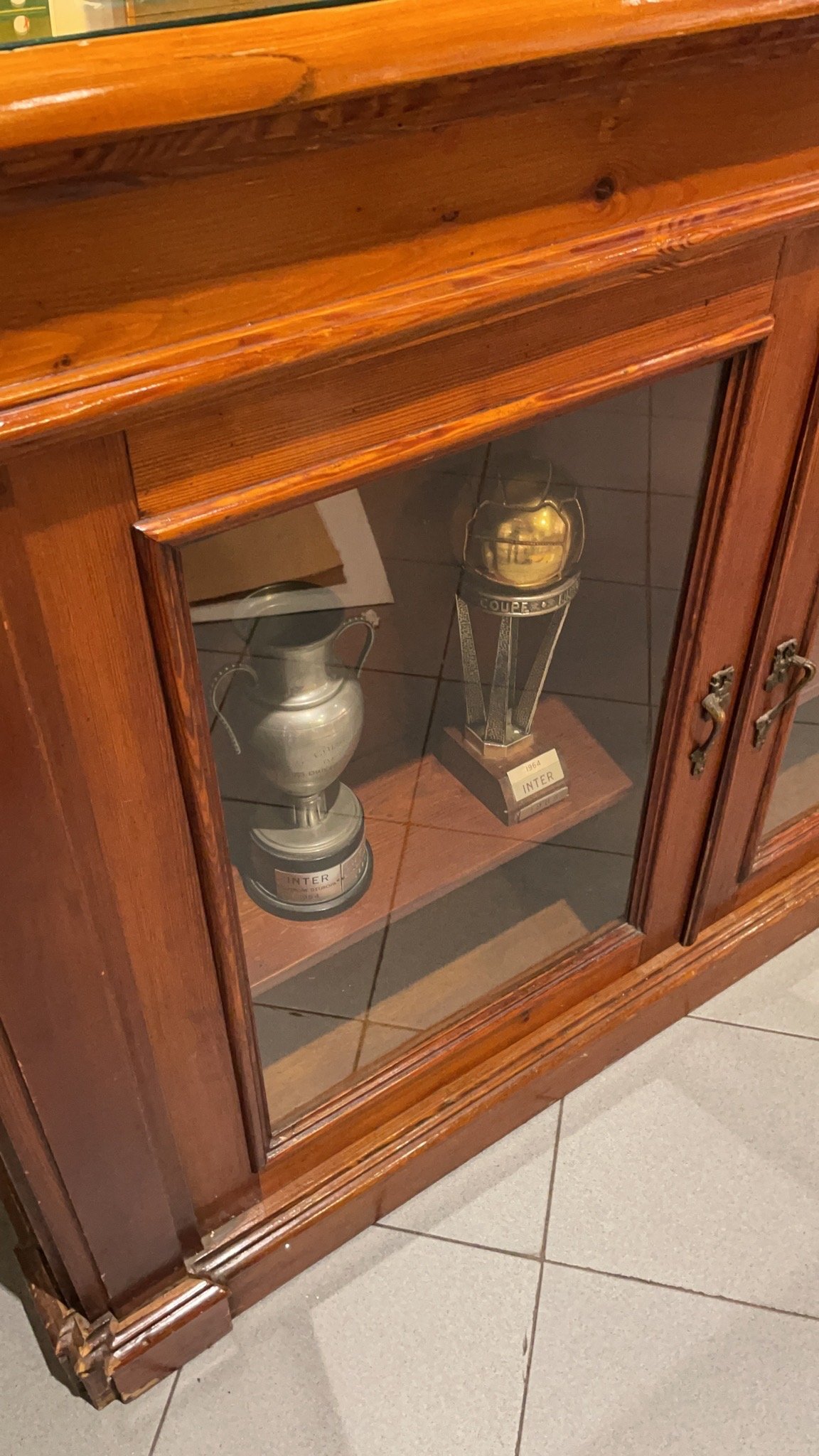 Trofei Inter in vetrina